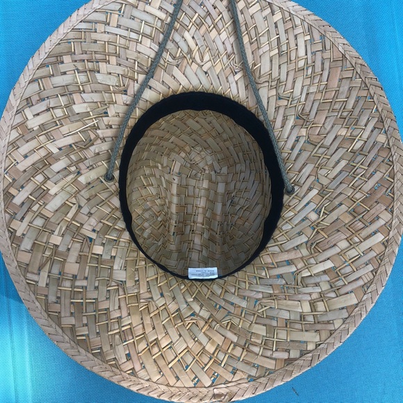 Lifeguard Straw Hat Unisex Landscaper / Outdoor Worker Size XL NWOT - Picture 3 of 7